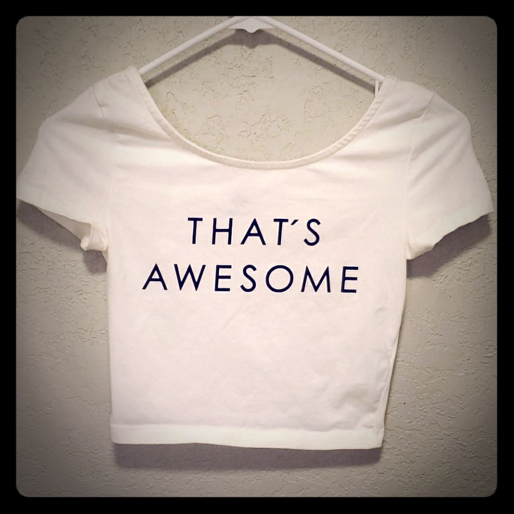 H&M Crop Top - That's Awesome